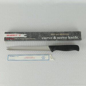 Quikut Sharpkut II Carve & Serve Serrated Knife NWT